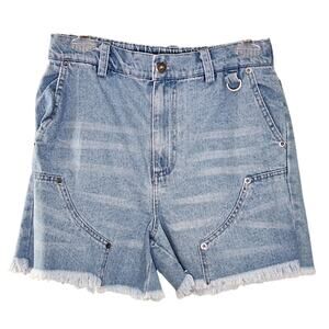NEW IN High Rise 90s Cutoff Shorts, Size Small